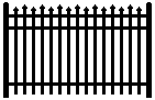 Jerith Ornamental Aluminum Fence 100 Series