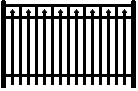 Jerith Ornamental Aluminum Fence 200 Series