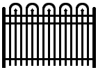 Jerith Ornamental Aluminum Fence Lexington Series