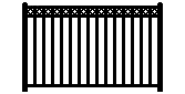 Jerith Ornamental Aluminum Fence Regency Series - Windsor